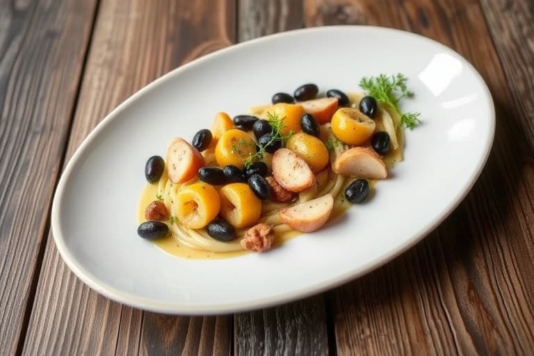 Olivenpålegg med valnøtter