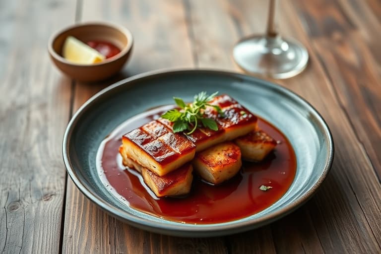 Svinekjøtt med Guajillo-saus