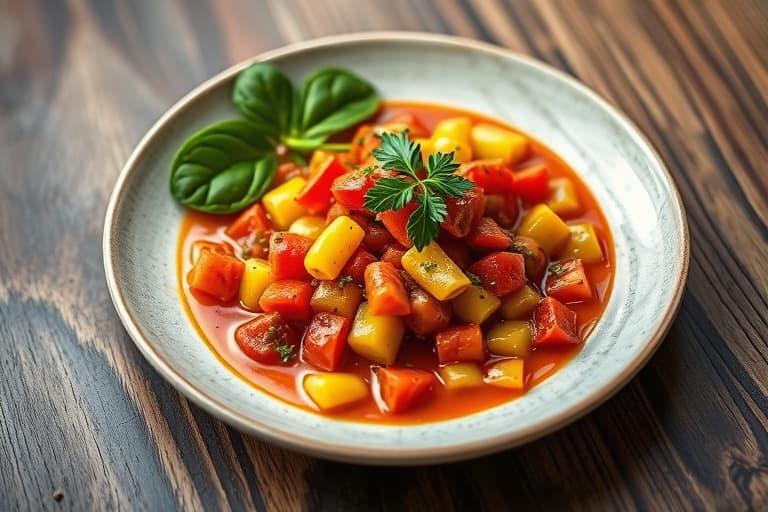 Succotash med tomater og gressløk
