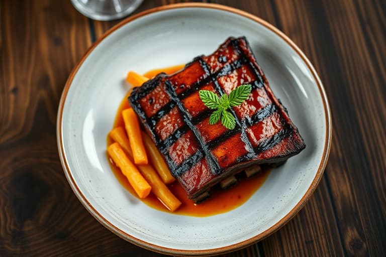 Scott Hibb's fantastiske whisky-grillede baby back ribs