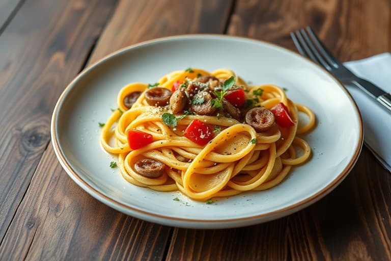 Wendy's raske pasta og linser