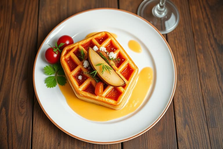 Rådyrskiver med lammekjøtt, nye poteter og myntesaus