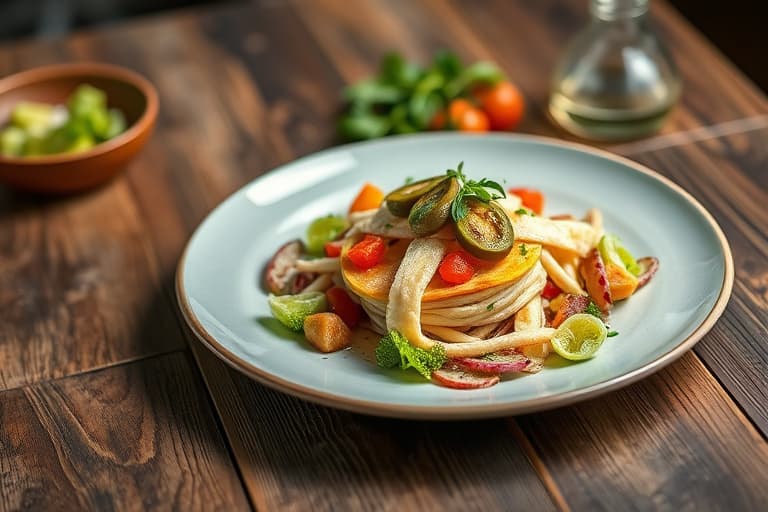 Tre-bønnesalat med oliven