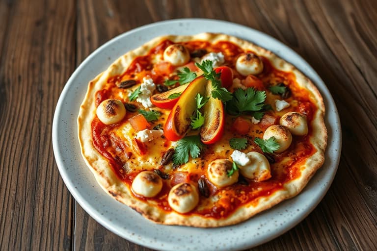 Santa Fe Tortilla Pizza