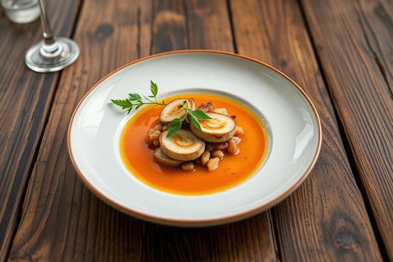 Rød karri-peanøttdippsaus