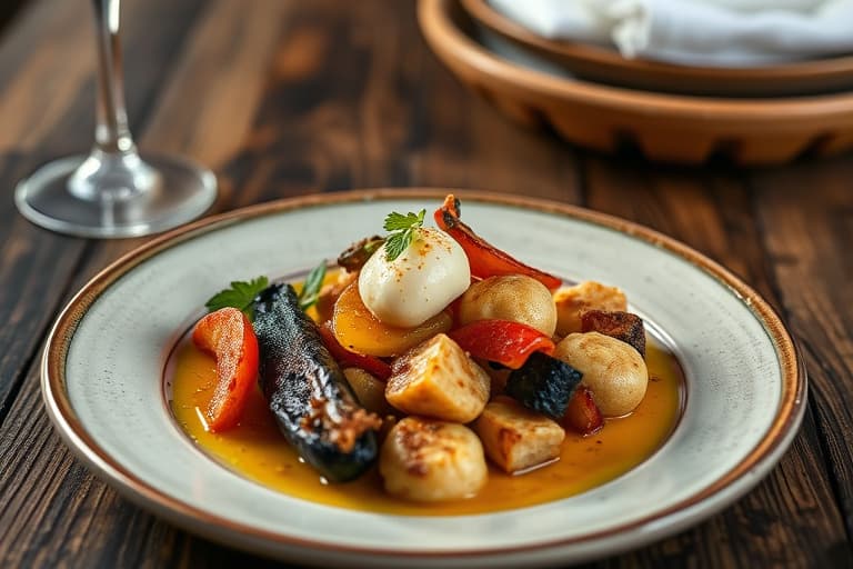 Edivias Con Brana, Appelsiner og Mandler Endiver med Appelsiner, Mandler og Geitost