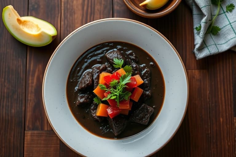 Mole Negro Oaxaqueño: Oaxakansk svart mole