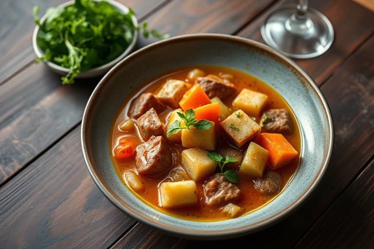 Kylling- og artisjokkminestrone