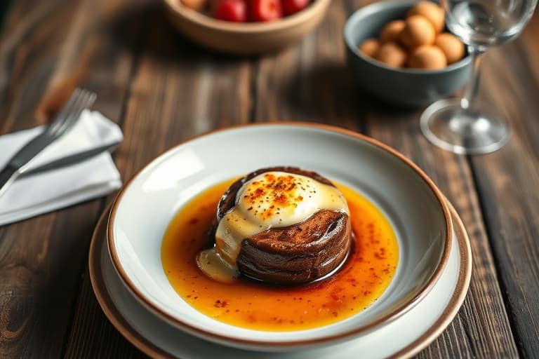 Sjokoladepotet med crème brûlée