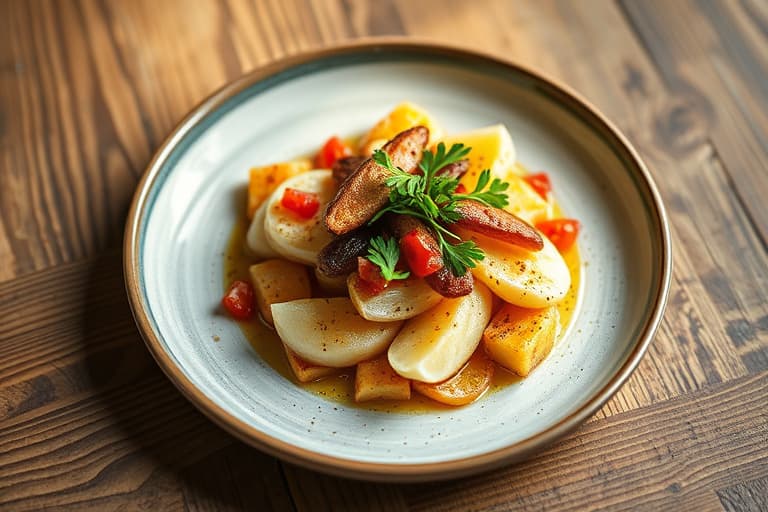 Eple- og bjørnebær-popp

Hvis du ønsker en mer flytende oversettelse, kan det også være:

Popp med eple- og bjørnebærfyll