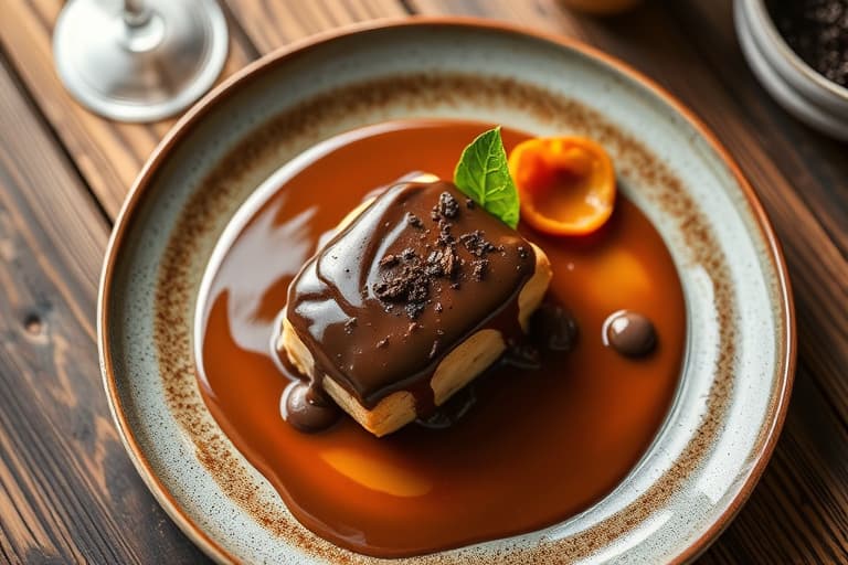 oransje ombré bursdagskake med sjokoladefrosting