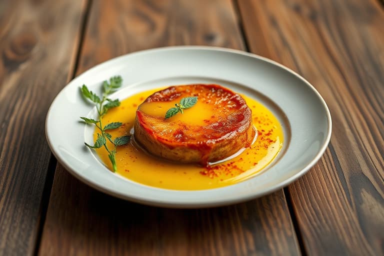 Søtpotet-krème brûlée