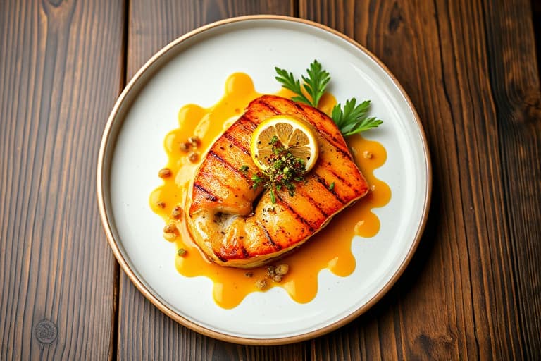 Østers på halvsjell med grønn tobiko-kaviar og yuzu-granité