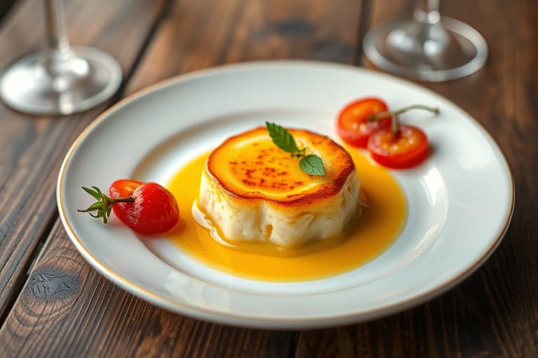 Appelsin-krème brûlée