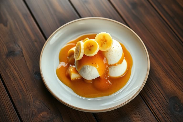 Bananas Foster à la Mode