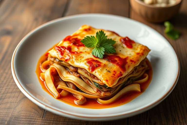 Sjømatlasagne "à la Française"