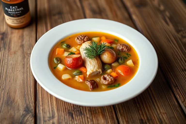 Marokkansk krydret kikertersuppe