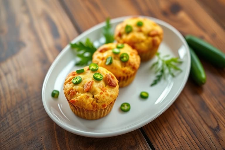 Cheddar Jalapeño maismuffins