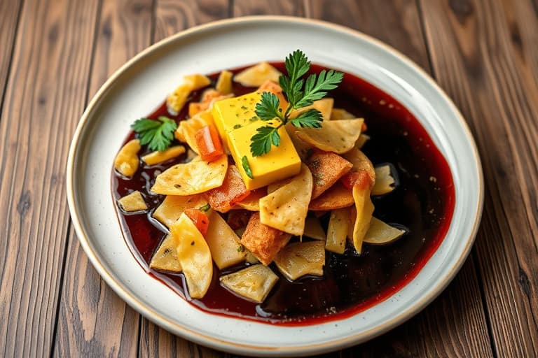 Ristet kyllingbryst med cheddar- og jalapeñoquesadilla og krydret svartbønnesaus