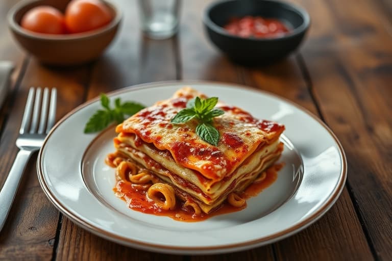Uforsiktig lasagne