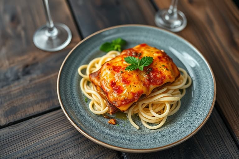 Lagvis grønnsaksenchilada-grateng