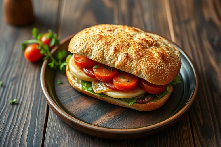 Peanøttsmørkjeks-sandwich med fyll av druegelé-is