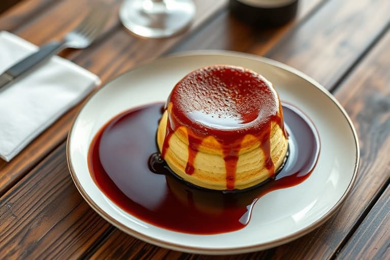 Sjokolade- og Grand Marnier-soufflé