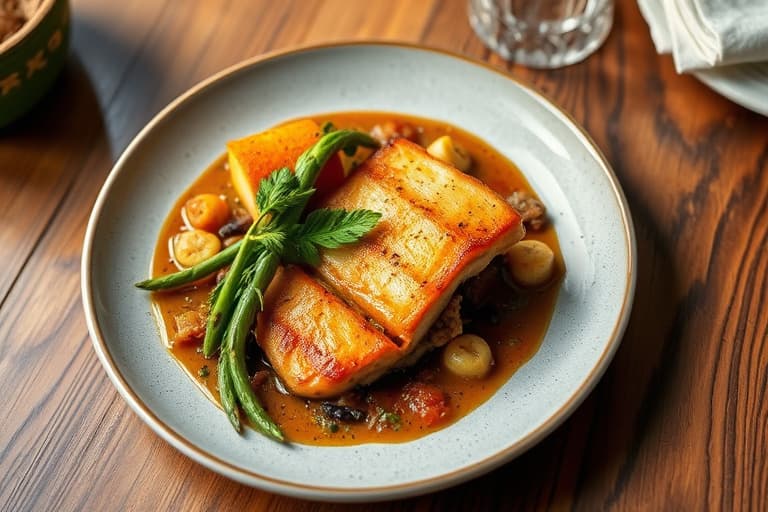 Fricassé av kanin med 'Reisling'