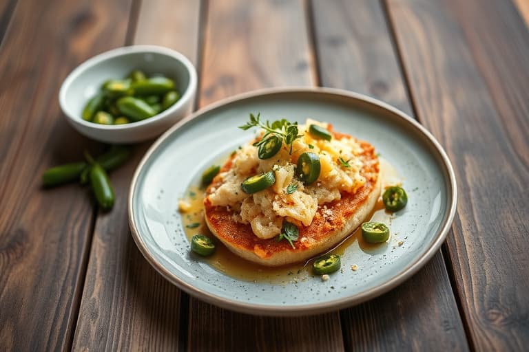 Jalapeño- og cheddarmaisbrød