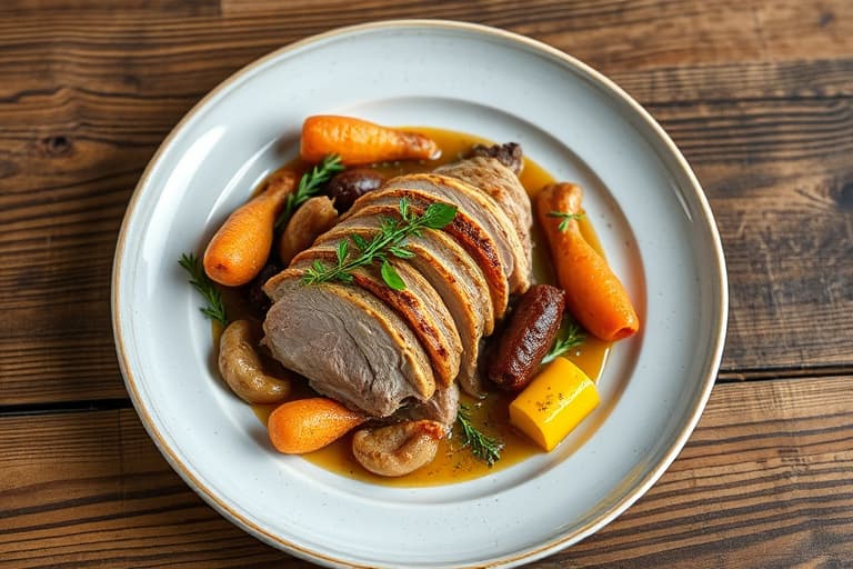 Turducken: Beinfri kalkun fylt med beinfri and, og beinfri kylling "Én stor fugl"