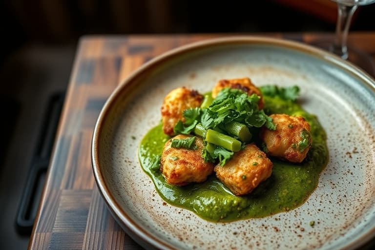 Chicharrón i Salsa Verde
