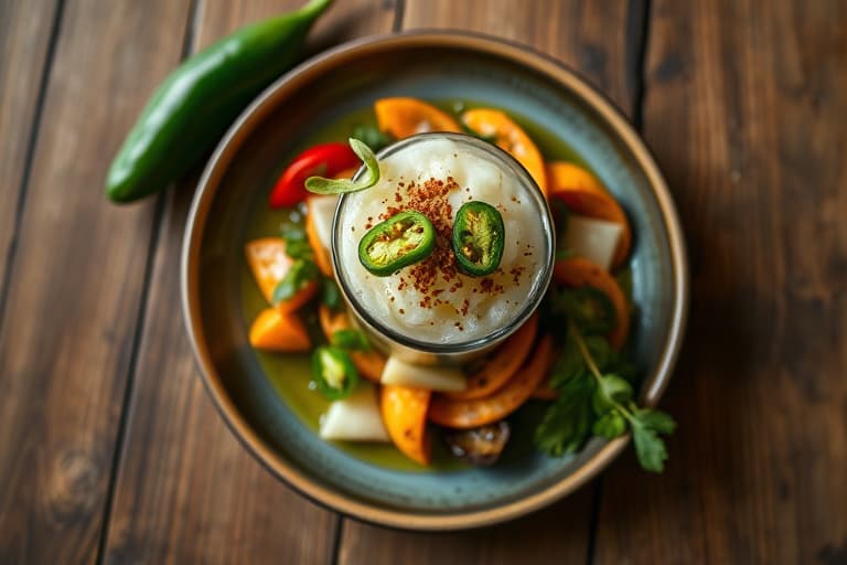 Agurk- og jalapeñomargarita