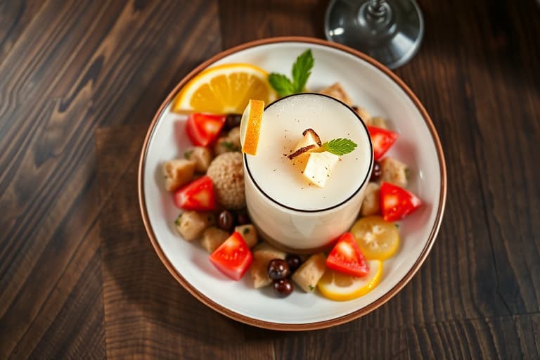 Frosne granatäppelmargaritas