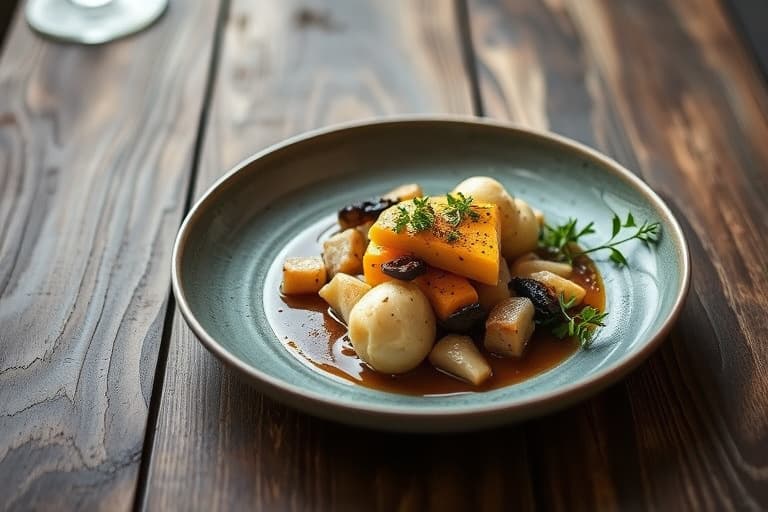 Vaniljeduftende søtpotetpuré