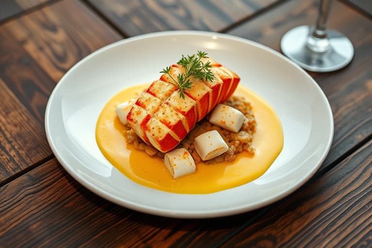 Iceberg Vodka Lobster Flambé