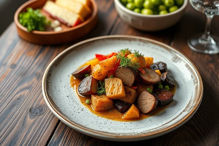 Røkt ørret kanapéer med kaperssmør