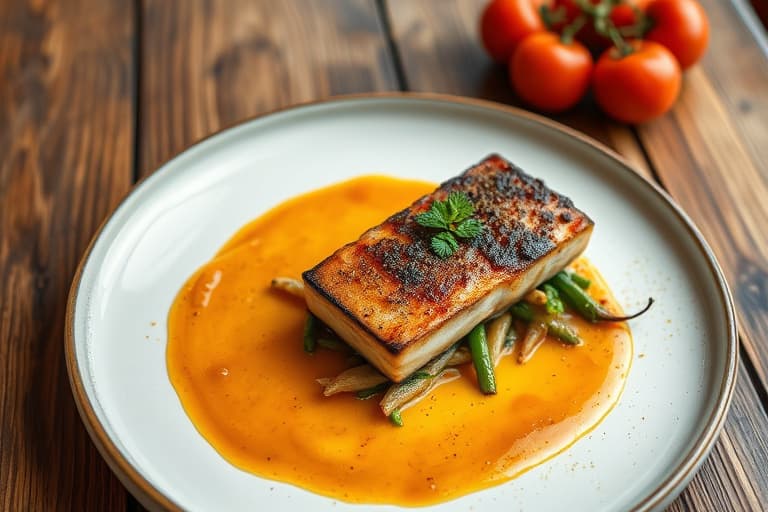 Grillet svinenakke à la Rodriguez med guavaglasur og appelsin-habanero mojo