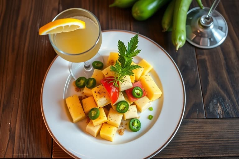 Jalapeño- og ananas-tequilacocktailer