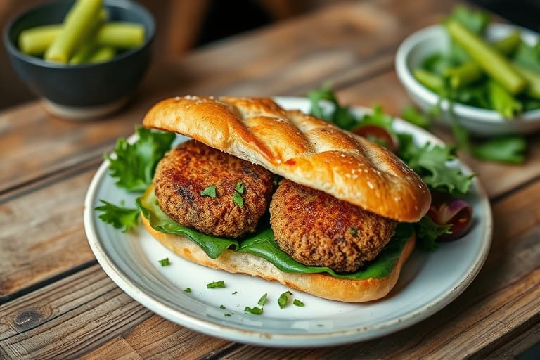 Min favoritt falafelsandwich