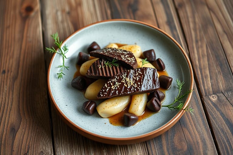 Sjokoladekjeks med havregryn og sjokoladebiter