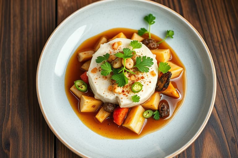 Hel and med soyasaus, koriander, ingefær, jalapeño, hvitløk og brunt sukker