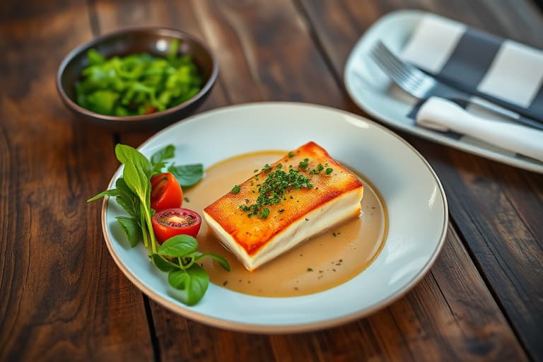 Svinefilet med soppfricassé