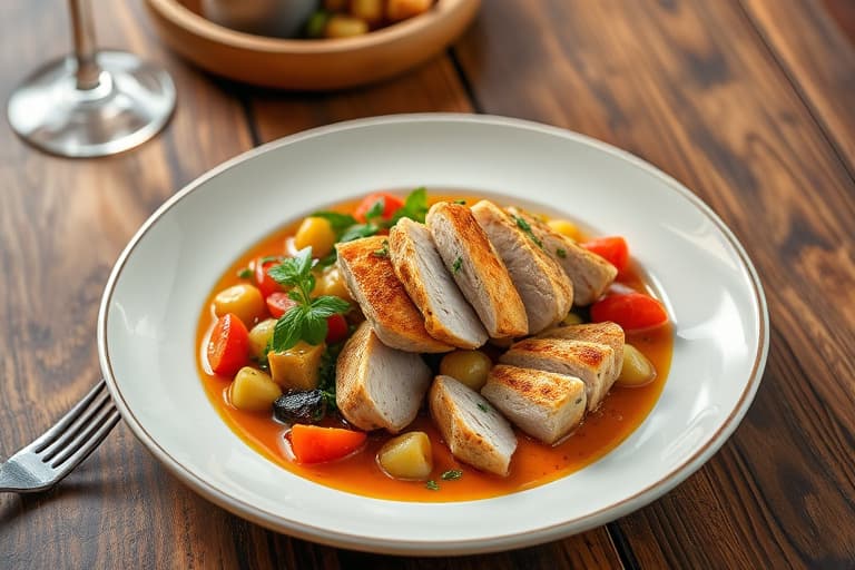 Turkey en Escabèche