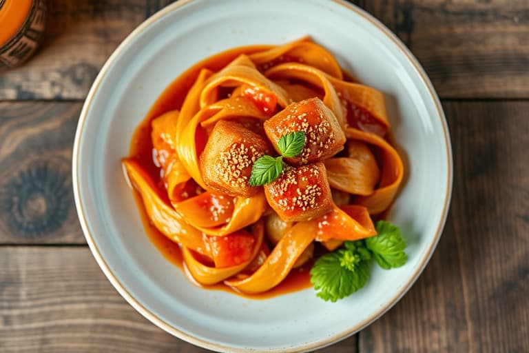 Krydret ovnsbakt blomkål med Sriracha og sesam