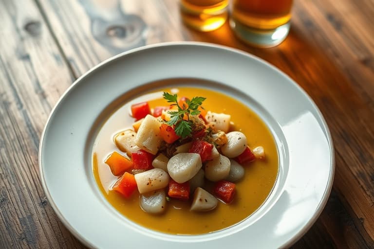 Kremede sopp, løk og rosenkål