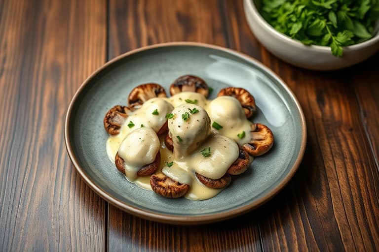 Sautéed Mushrooms with Lemon Cream