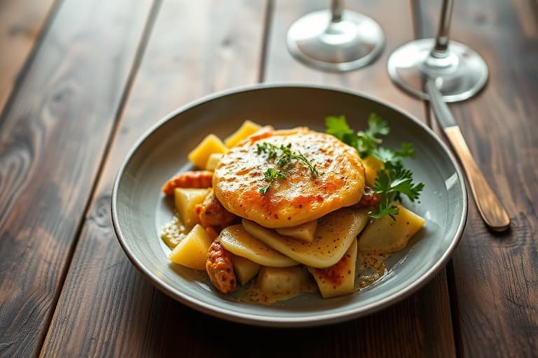 Gresskar- og Gruyèregrateng med timian