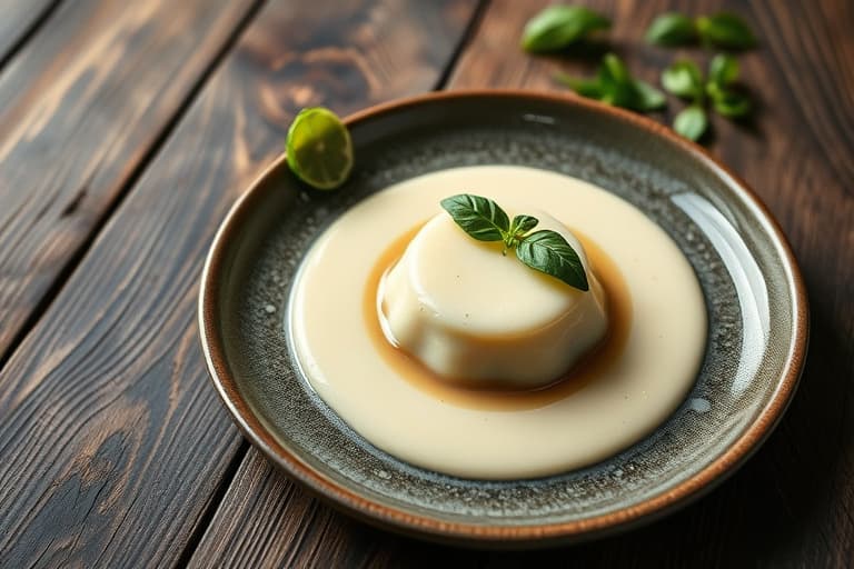 Fersk basilikumgelé