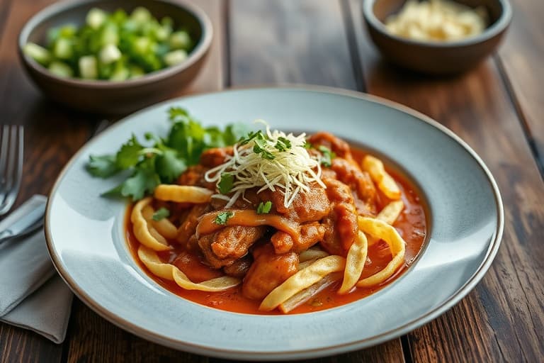 Tex-Mex kalkunfarse og chipotle-puréte poteter