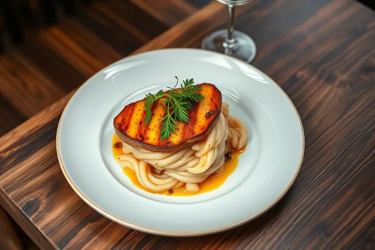 Toast med sitrusaktig ertepuré